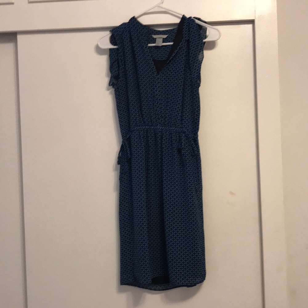 Blue dress